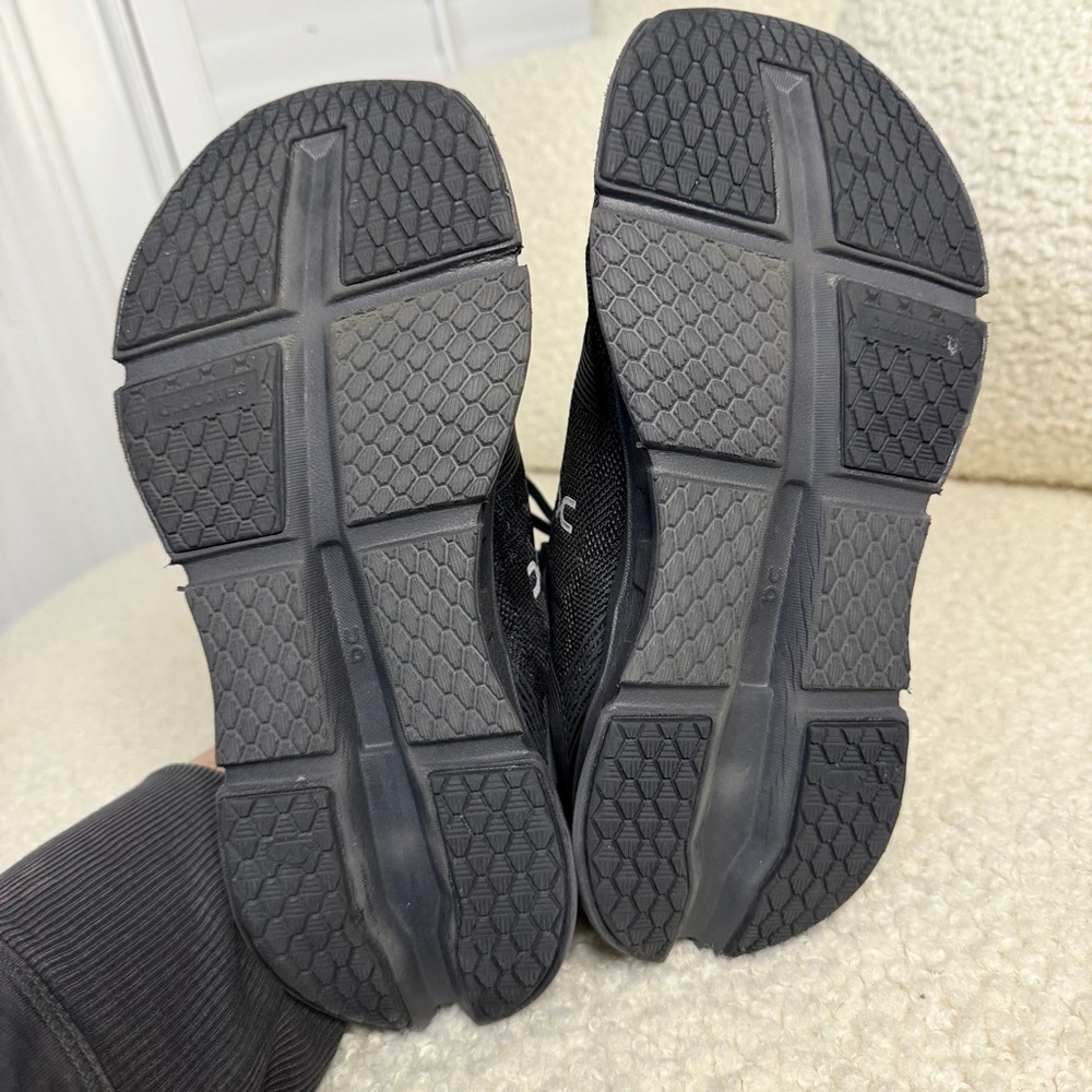 ON WOMEN'S CLOUDGO Black Eclipse Running Shoes Cl… - image 8